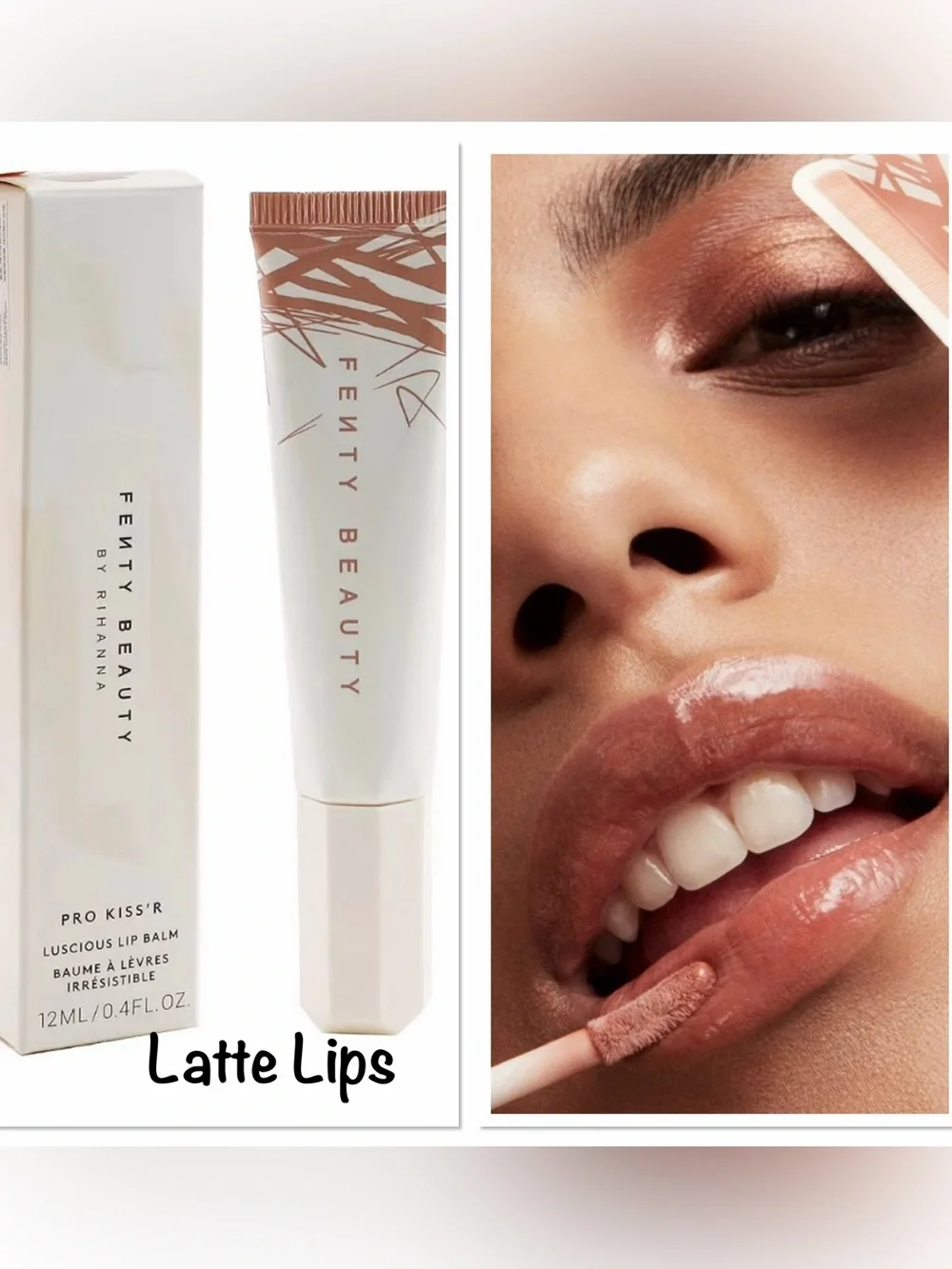 Fenty Beauty by Rihanna Pro Kiss'r Luscious Lip Balm - LATTE LIPS